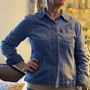 Denim long sleeve shirt